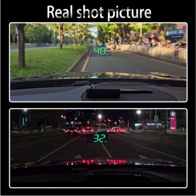 Head Up Display M2, HUD Projection Display Speed, Compact Body, Large Font, Plug and Play, Suitable for All Vehicles - Image 7