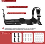 4PACK 2.5LB Fire Extinguisher Mount, Home Mini Fire Extinguishers Wall Mount Metal Bracket, Extinguishers Hanger for Vehicle, Car, Boat, Truck, Rv, House - Image 5