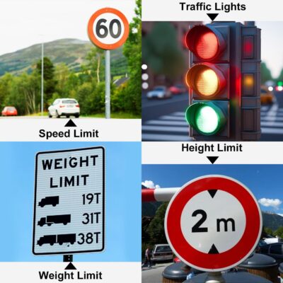 GPS Navigator for Car, 7" GPS Navigation System for Truck Commercial Drivers 2026 with US/CA/MX Offline Map, Lifetime Free Update, GPS for 7 Vehicles with Voice Drive Guidance, POI/Zip Search, FM - Image 4