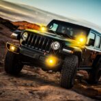 Nilight 2PC 4Inch Amber Led Pods Triple Row 60W Flood Spot Combo Driving Fog Lights with 16AWG Wiring Harness-2 Leads for Offroad Pickup Trucks Jeep ATV UTV SUV, 2 Years Warranty - Image 7