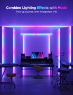 Govee RGBIC LED Strip Lights 32.8ft with Covers, Smart Lights Work with Alexa and Google Assistant, LED Diffuser Channel with LED Lights for Bedroom, Skirting Lines, Studio, Cabinet - Image 8