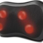 RENPHO Back Massager with Heat, Shiatsu Massage Pillow with Deep Tissue Kneading for Neck Back Shoulder, Relaxation Gifts for Mom Dad, Use at Home Office