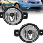 Halogen Fog Light Replacement for Nissan Altima 2008-2013/Rogue 2008-2015/Maxima 2009-2014/Versa 2012-2016/Murano 2015-2016/Pathfi Driver and Passenger Side
