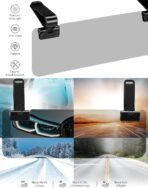 JOYTUTUS Sun Visor Extender for Cars, Polarized Sun Visor Extender Universal Sun Blocker UV400, Adjustable Visor Extension for Car Visor,Double-Clip,Anti Glare Stray Light - Image 3