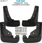 CLIM ART Custom Fit Mud Flaps for Mazda CX-5 2017-2021, 4 pcs, Easy to Install, Road and Weather Resistant Thermoplastic, Car Accessories - MF1417108 - Image 6