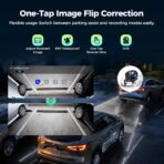 LAMTTO 11'' AI CarPlay Screen with Google-Play Download APPs & Gemini, Smooth 8-Core, Wireless Car Play Android Auto, Vivid 60FPS 1920x720 Display, 1080P Backup Camera/DVR for Road Trip Entertainment - Image 6