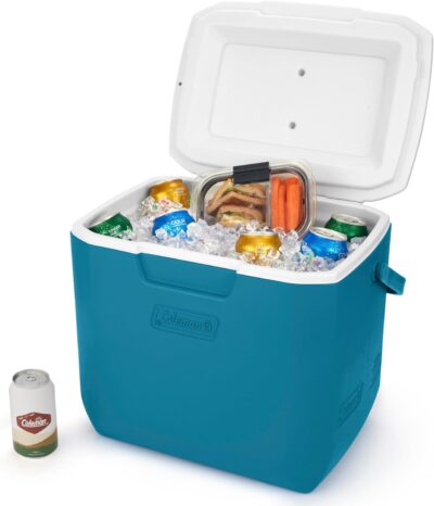 Coleman Chiller 9/16/30/48/60qt Cooler with Ice Retention, Leak Resistant, Great for Camping, Concerts, Sports, and More - Image 2