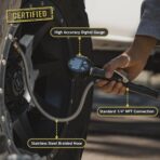 JACO FlowPro Digital Tire Inflator with Pressure Gauge - 200 PSI - Image 5