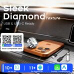 2026 Mini Wireless CarPlay Android Auto 2 in 1 Adapter - Converts Wired to Wireless Car Play Dongle, 5.8GHz Fast Bluetooth Receiver for 2016+ Vehicles, Plug & Play Auto Connect (USB-A/C) - Image 8