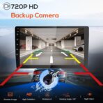 10.1" Double Din Car Stereo, Touchscreen Car Radio with Wireless Apple CarPlay & Android Auto, Bluetooth 4.1, HD Backup Camera, Mirror Link, GPS Navigation, WiFi, Voice Control, 2+64GB, FM/AM - Image 5