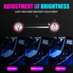 1 PC Car LED Strip Lights, 16 Million Colors 5 in 1 with 236 inches Fiber Optic, Multicolor RGB Car Interior Lights Automobile Ambient Neon Lighting Kit (Multicolored) - Image 5