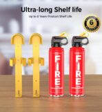 2-Pack Fire Extinguisher Kit,Compact ABCK Spray for Home, Kitchen, Car, Grill | Eco-Friendly, Anti-Reignition | Mounting Bracket. - Image 6