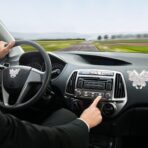 Frienda 8 Pcs Bling Butterfly Car Decals Women Crystal Rhinestone Shiny Butterfly Stickers Accessories for Car Body Bumper Window Laptop Automotive Interior Exterior Sticker Decor(Silver) - Image 5