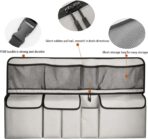 Car Trunk Organizer, LARGE CAPACITY Car Storage Bag with 9 Pockets, 9X Upgraded Trunk Storage Organizer for Car, SUV, Truck, MPV - Image 4