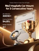 LISEN for MagSafe Car Mount for iPhone 17 Pro Max [24 Strong Magnets] Classic Magnetic Phone Holder for Car Dashboard Magnet Phone Mount Car Cell Phone Holder for iPhone 17 Pro Max Air 16 15 14 13 12 - Image 9