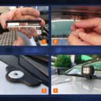 GOOACC 2PCS 18W LED Pods Spot Light Bar Fog Light Universal Adjustable Pillar Hood Led Work Light with 16AWG Off Road Wiring Harness-2 Leads for Truck Golf Cart SUV ATV UTV Boat, White (Auto-611) - Image 6