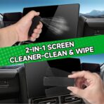 11Pcs Car Interior Cleaning Kit | Car Seat Cleaner, Tire Shine Spray, Screen Cleaner, Tire Stone Cleaning | Car Care Kit for Car, Truck, SUV, RV | Car Detailing Kit - Image 4