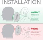 Samsonite Neck Pillow for Car – Ergonomic Memory Foam Headrest Cushion – Car Seat Support for Driving Comfort – Compact Neck Rest – Travel Pillow for Long Road Trip, Black - Image 5