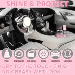 Polishing Cleaner for Car Interior Detailing,Car Interior Cleaner,Vehicle Interior Polish for Rubber, Leather - Image 6