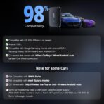 Magic AI CarPlay Box - Wireless CarPlay Adapter with Dual-WiFi Stability, Built-in Android Multimedia System, Enjoy Video & Music Apps, Navigation, AI Voice, Plug & Play for Factory Wired CarPlay - Image 8