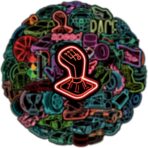 50pcs Neon Car Theme Sticker,Waterproof Vinyl Stickers - Automobile Race Decor & Party Favors Gifts for Laptop, Water Bottle, Skateboard Guitar (Neon Sticker-3) - Image 3