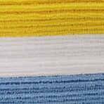 Amazon Basics Microfiber Cleaning Cloths, Ultra Absorbent, Lint Free, Streak Free, Non-Abrasive, Reusable and Washable, 16" x 12", Blue/White/Yellow, Pack of 24 - Image 4