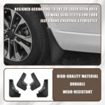 Muslogy for 2021-2025 2026 Grand Cherokee L 3Row Seat Mud Flaps Fender Mud Guard Front & Rear 4PCS Set No Drilling Required Compatible with Jeep Grand Cherokee L 2026 2025-2021 GCL Accessories - Image 5