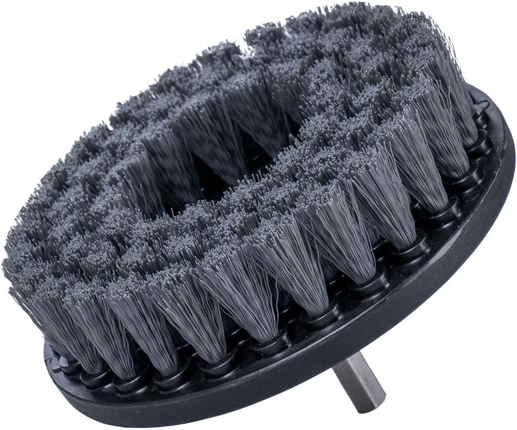 71BjQLPYGcL._AC_SL1200_.jpg Chemical Guys ACC506 Light Duty Spinner Multi-Surface Drill Brush Attachment (Fits Any Standard Drill - Power Scrubber Removes Stains & Gently Cleans Upholstery, Fabric and Carpet), Gray - Image 1