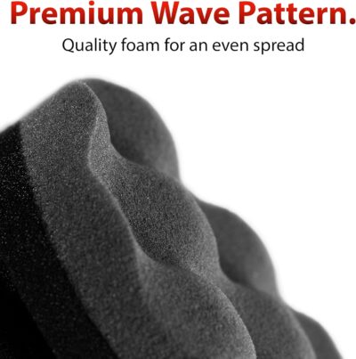 Adam's Polishes Pro Tire Hex Grip Applicator (3 Pack) - Tire Shine Car Detailing Foam Sponge Tool|Car Cleaning Supplies After Car Wash Tire Cleaner | for Vinyl Rubber & Trim Accessories-Wheel Cleaner - Image 4