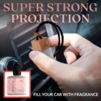 Belle La Vie Car Air Fresheners Gift Set | Luxury Perfume-Inspired Car Air Freshener for Women | Strong and Sophisticated Car Scents for Women | Refillable Essential Oil Infused Car Cologne by Perfa - Image 7