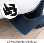 Car Mud Flaps and Mudguard Kit for 2021 Golf Edition, Soft Rubber Front and Rear Splash Guards, Universal Tire Protector Exterior Accessories for Cars - Image 6