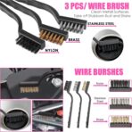 Viewsun Windshield Cleaner Tool, 17Pcs Pink Car Interior Cleaning Kit, Detailing Kit Cleaner, Detailing Brush, Cleaning Gel, Inside Cleaning Supplies Accessories for Women Girl Gift - Image 7