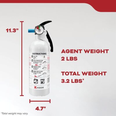 Kidde Fire Extinguisher for Vehicles, Cars, Trucks, Single-Use 5BC - Image 10