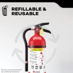 Kidde Commercial-Grade Fire Extinguisher for Office, Schools, Rechargeable, 2A10BC - Image 8