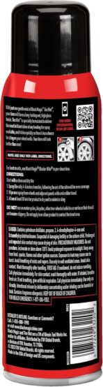 Black Magic BC23220 Tire Wet Spray, 14.5 Oz. - Weather and Rinse-Resistant Formula That Leaves Tires Looking Wet, Black and Glossy With Just One Spray - Image 2