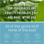 HoogaLife Car Air Freshener Diffuser 2 Pack Hanging Air Freshener Diffuser - Vanilla Cream Fragrance Oil Air D iffuser for Car, 45+ days Long Lasting Fragrance Made in USA C ar Air Fresheners (V54) - Image 5