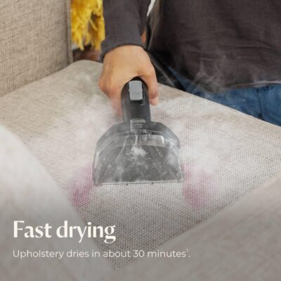 BISSELL Little Green HydroSteam Multi-Purpose Portable Carpet and Upholstery Cleaner, Car and Auto Detailer, 3618 - Image 4