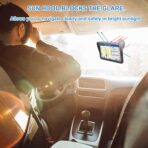 GPS Navigator for Car Truck RV,Navigation System 9 Inch Touchscreen with，2025 Maps (Free Lifetime Updates) Support Voice Turn Direction Guidance/Speed and Red Light Warning/Custom Truck Routing