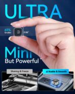 2026 Ultra Mini Wireless Carplay Adapter for iPhone & Android Auto, USB for Apple Car Play Dongle Plug & Play for iOS 10+ & Android 10+, Auto-Reconnect, Stable & No Lag - Image 2