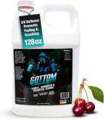 Gottom Vinyl, Rubber & Plastic Shine - 128oz, Cherry Vanilla Scent - VRP Gloss Dressing for Plastic, Car Interior & Tire Dressing, UV Protection, Plastic Restorer, Long-Lasting Gloss Finish