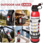 Small Fire Extinguisher for Home & Car – (2-Pack, 1.32lb Each) Portable Dry Chemical Fire Extinguishing Spray | For Kitchen Grease, Electrical, Vehicle & Garage Fires, Easy to Use - Image 5