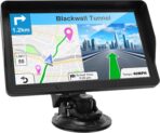 GPS Navigator for Car Truck RV, 9-Inch HD Touchscreen GPS for Car with 2026 Maps Free Lifetime Updates, Voice Turn-by-Turn Guidance, Speed & Red Light Camera Alerts, Custom Truck Routing (Blue)