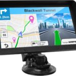 GPS Navigator for Car Truck RV, 9-Inch HD Touchscreen GPS for Car with 2026 Maps Free Lifetime Updates, Voice Turn-by-Turn Guidance, Speed & Red Light Camera Alerts, Custom Truck Routing (Blue)