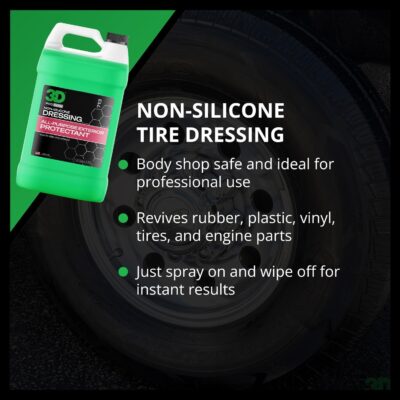 3D Non-Silicone Dressing - Body Shop Safe Dressing - Silicone-Free 1 Gallon - Image 4