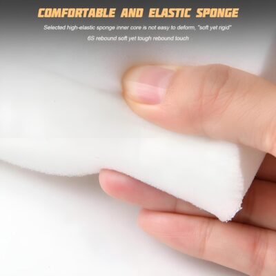 Car Center Console Armrest Pillow, Memory Foam Leather 4 in 1 Vehicle Arm Rest Cover with Tissue Box 2 Side Storage Bag Cup & Phone Holder, Auto Armrest Cushion, Universal Fit (Black) - Image 3