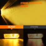 Nilight Fog Light Assembly Compatible with 1999 2000 2001 2002 Chevy Silverado 1500 2500 2001-2002 3500 Chevy Silverado 2000-2006 Suburban Tahoe - Image 6