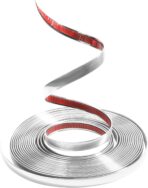 Zlirfy 25Ft Automotive Chrome Trim Molding,Universal Decorative Scratch-Proof Decorative Protect Sticker,1/2" Wide Car Body Chrome Trim Strip for Motor Truck RV Door Window Bumper (Silver) - Image 3
