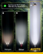 AUXITO H11/H8/H9 LED Bulbs 50,000LM 900% Brighter, 6500K Cool White, 3 Min Plug and Play Installation - Pack of 2 - Image 2