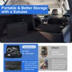 Cordless Pressure Washer Battery Powered,1450PSI Cordless Power Washer with 2pcs 4.0Ah Battery&Charger & 6-in-1 Nozzle Portable for Patio Floor Fence Deck Indoor (Gray) - Image 5