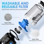 17pcs Car Detailing Kit Interior Cleaner, Car Interior Cleaning Kit with Handheld Car Vacuum, Car Detailing Brushes, Windshield Cleaning Tool, Car Cleaning Supplies, Car Accessories for Men, Women - Image 8